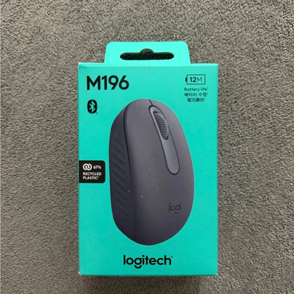 Logitech M196 Wireless Mouse - Black